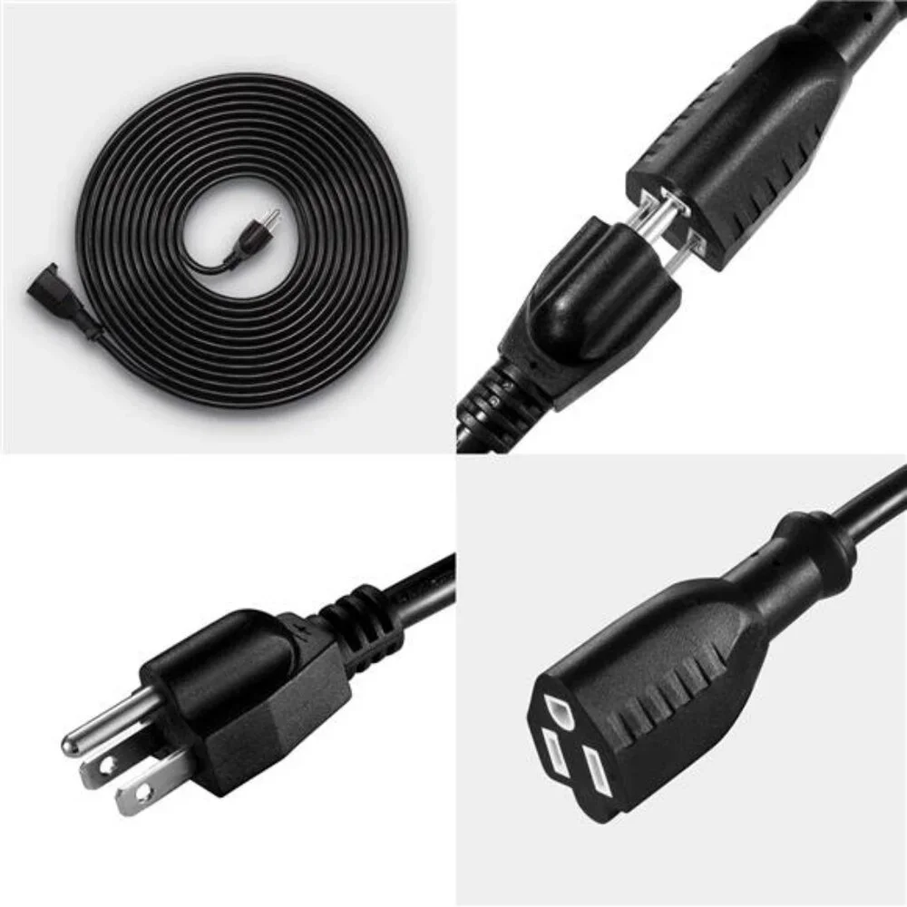 Waterproof Power Extension Cord,Indoor/Outdoor(Marked General Use on The Tag)